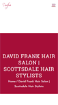 Mobile Screenshot of davidfranksalon.com